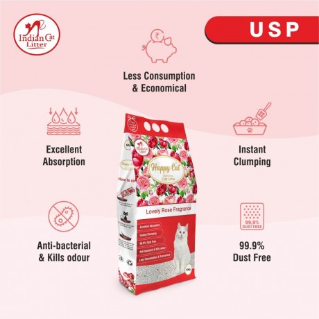 Happy Cat Litter Rose, M.R.P. ₹395